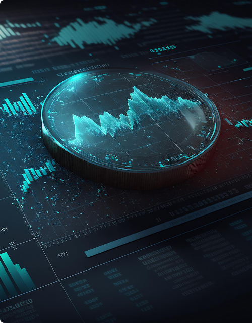 Finanzielle Daten und Charts